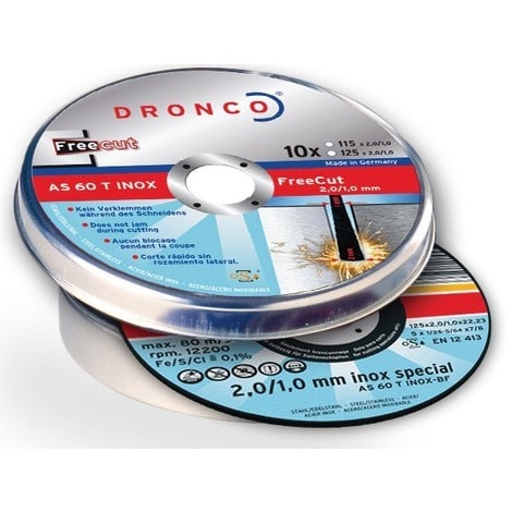 DRONCO disco inox 1mm x 115
